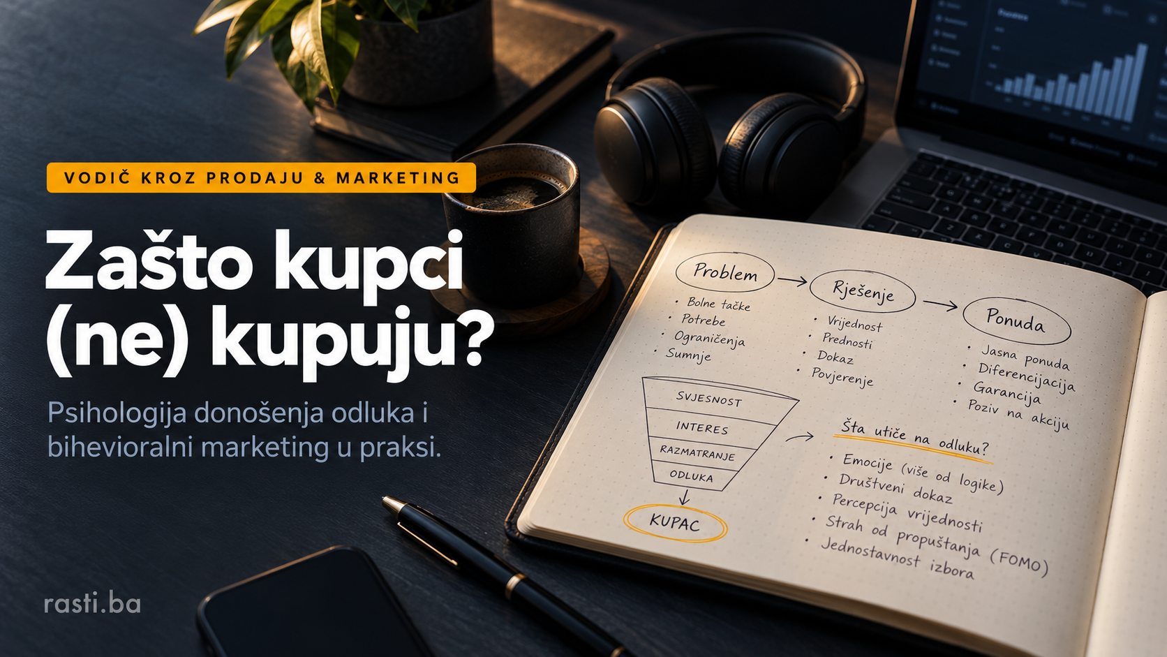 Kako privući kupce u 2026: Psihologija prodaje i digitalni marketing koji donose rezultate
